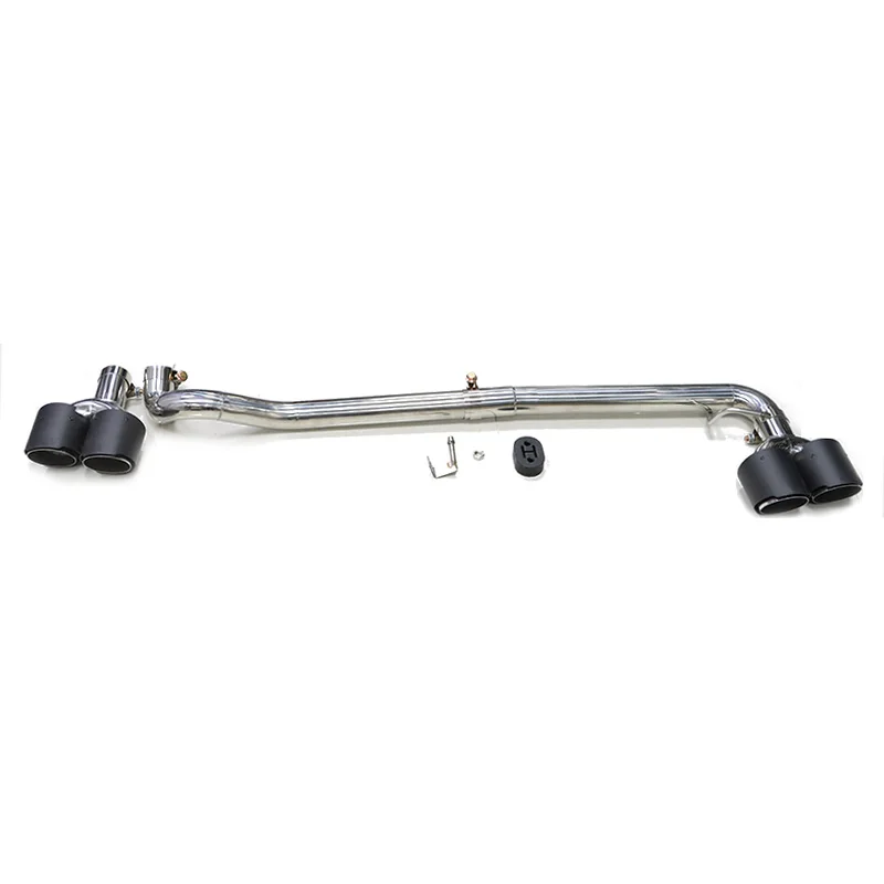 1 Set Weld-On Quad Uitlaatpijpjes VOOR Audi A3 8V 2013-2020 Sedan/Sportback S3 Style Decoratieve Uitlaatpijp Conversie