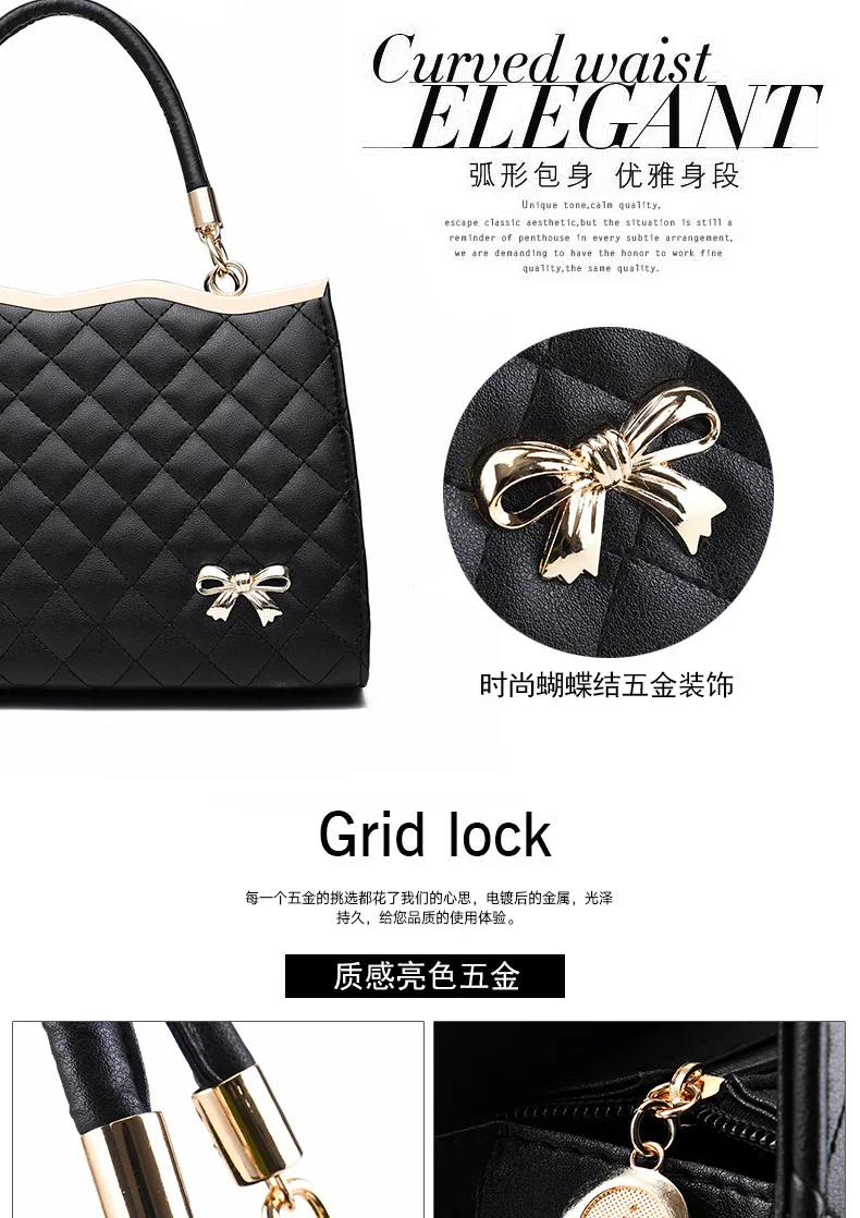 Einfarbig Mode Frauen Handtaschen Weiche Leder Tote Tasche Casual Große Umhängetaschen für Frauen Neue Schulter Messenger Taschen – Detail 5