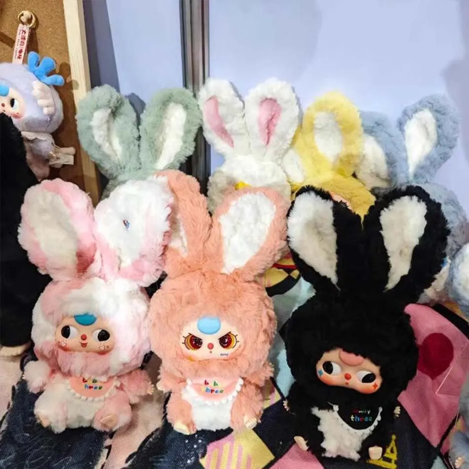 

Baby Three Lily Rabbit Little Town Series Plush Toys Action Figure Kawaii Dolls Children Birthday Gift
