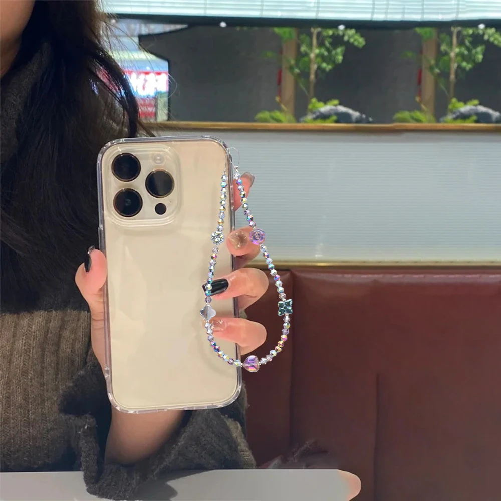 مزيج الزجاج الخرز غير النظامية القلب الصليب شكل كريستال قلادة Seedbeads Bicone DIY بها بنفسك صنع المجوهرات سلاسل الهاتف ديكور الملابس