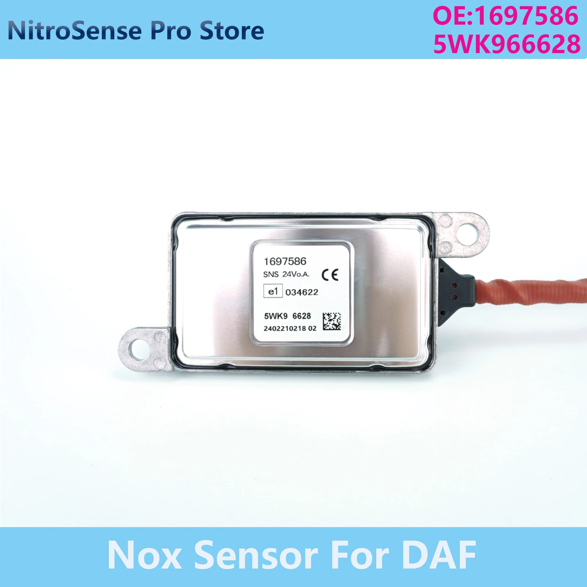 

1697586 5WK96628 5WK9 6628 Лидер продаж, датчик оксида азота хорошего качества, подходит для грузовика DAF