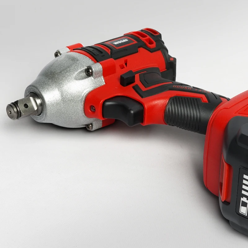 WOSAI MT Series ประแจผลกระทบไฟฟ้าเจาะ20V Brushless ประแจแบตเตอรี่ Li-Ion ไร้สายประแจซ็อกเก็ตการติดตั้งเครื่องมือ