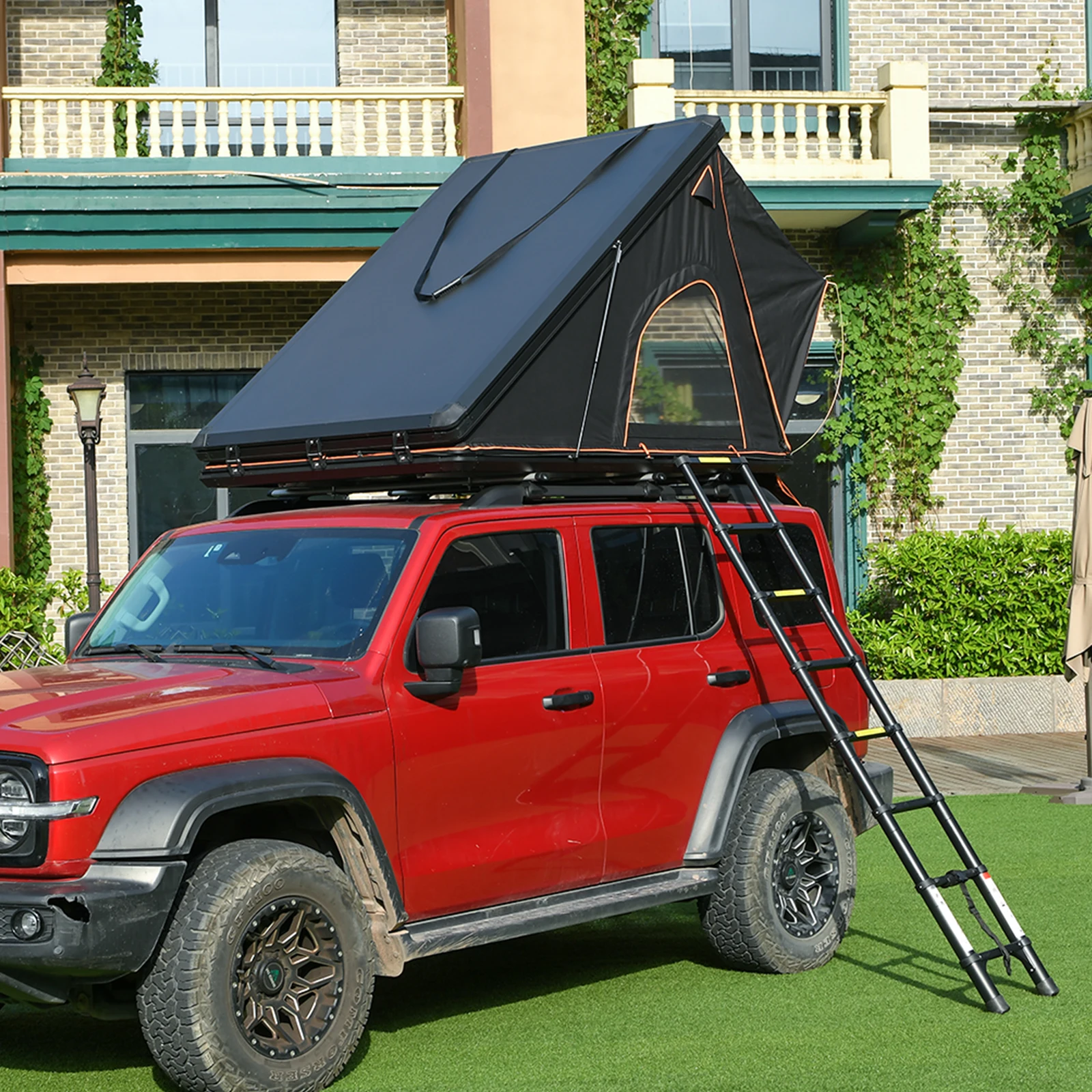 Auto Hatchback Hydraulic Type 4 Person Hot Selling Styles ABS Winter Australia People Car Rooftop Tent Pop Up trigone Car Tent