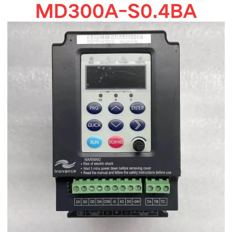 

Used Inovance MD300A-S0.4BA Frequency converters Functional test OK