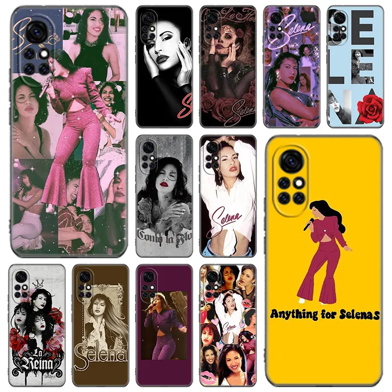 Selena Quintanilla Phone Case For Huawei Honor 60 50 SE 30S Mate 30 20 10 Lite 40 Nova 9 8 Pro Y60 8i 7i 7SE 5T Premium Cover