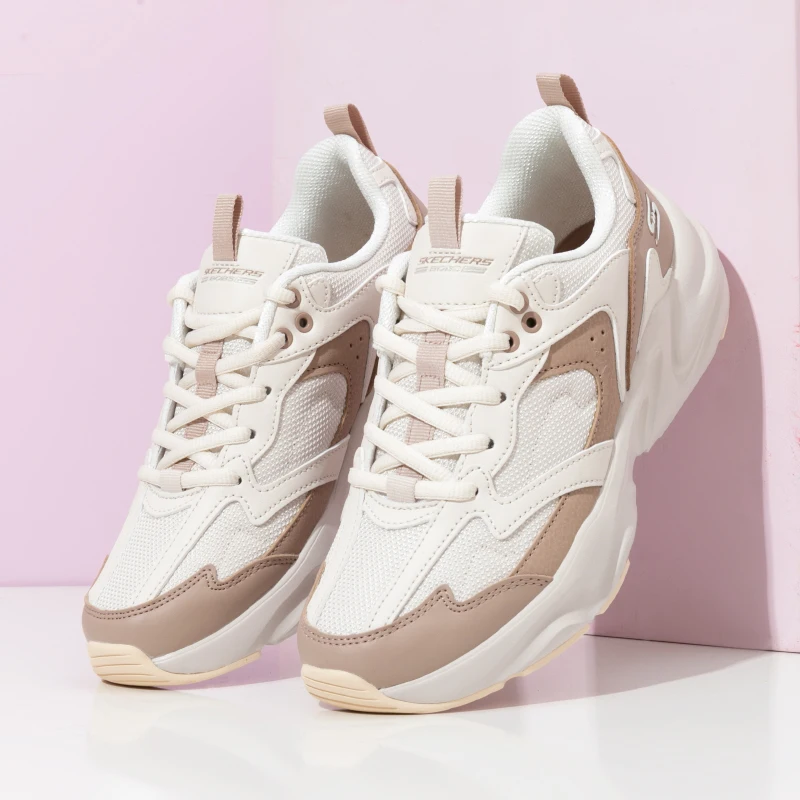 

Skechers Casual Shoes Lightweight Cushioning Comfortable Women's Shoes for Daily Outdoor Walking 117365-Nat