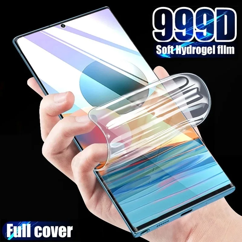 For Redmi 10 2022 Film For Xiaomi Redmi 10 2022 Hydrogel Film Full Cover Screen Protector For Redmi 10 2022 Film