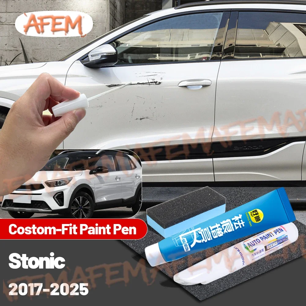 For Kia Stonic 2017-2025 2018 2019 2020 2021 2022 2023 2024 Car Touch Up Paint Pen Scratch Repair Scratch Remover Paint Care