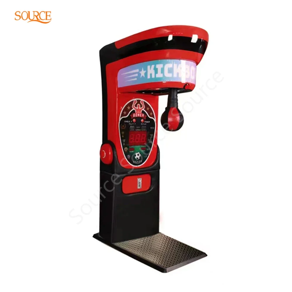 SOURCE New Arrival Boxing Arcade Game Punch Training Boxing Machine Coin Operated kick and punch Games