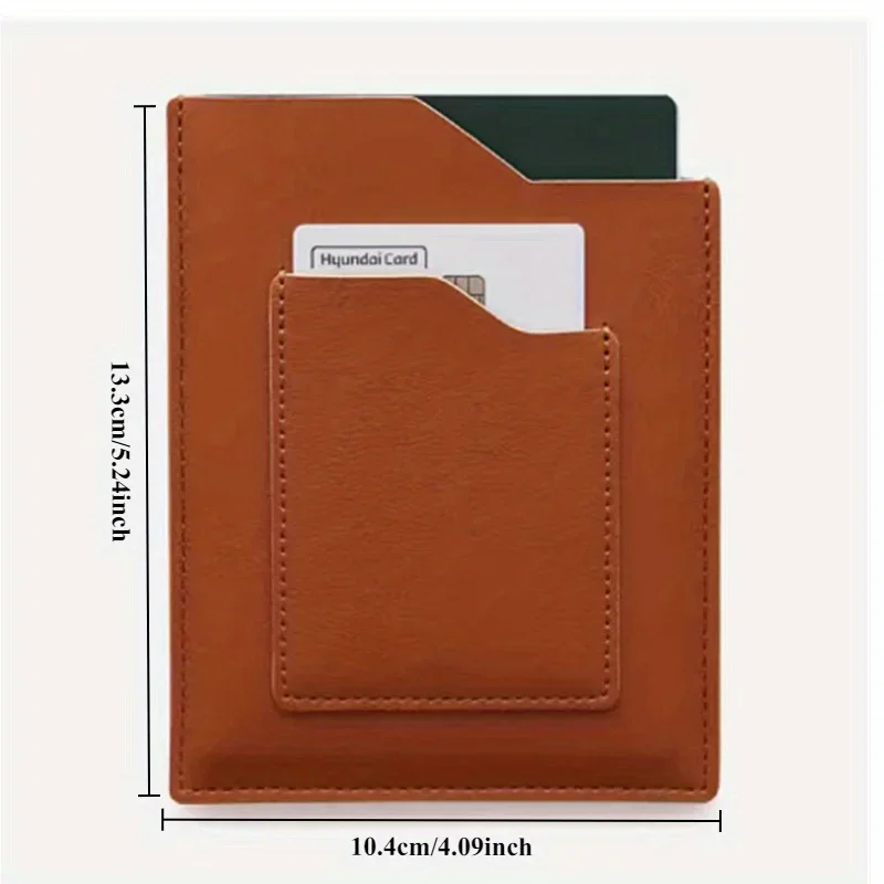 PU Passport Holder Travel Document Card Holder Portable Ticket Storage Organizer for Travel