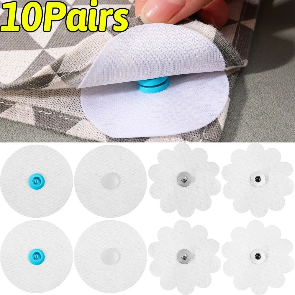 10/1Pair BedSheet Quilt Fixed Buckle Bed Sheet Quilt Anti Slip Fix Buckle Hidden Adhesive Fastener Tape Home Storage Supplies