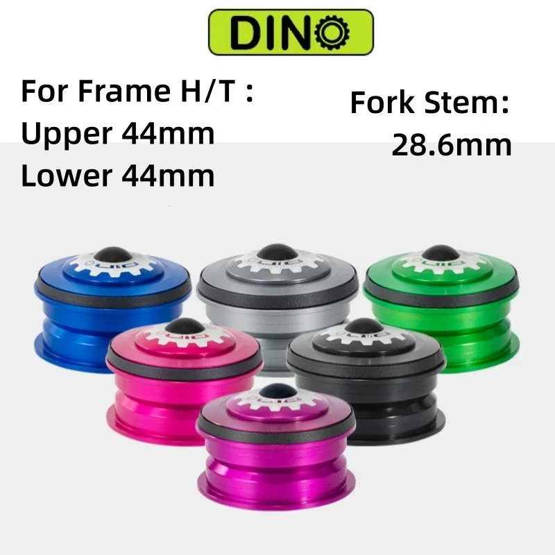 Dino Bicycle Headset 34mm 44mm 44-56mm CNC 11/8\