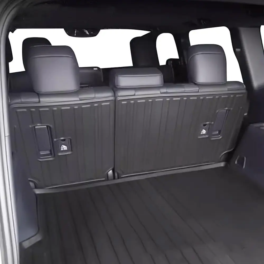 

Rear Seat Back Protector Pad for 2024 2025 Toyota Land Cruiser 250 & 1958 Prado LC250 Rear Seat Backrest Pad Tailgate Kick Plate