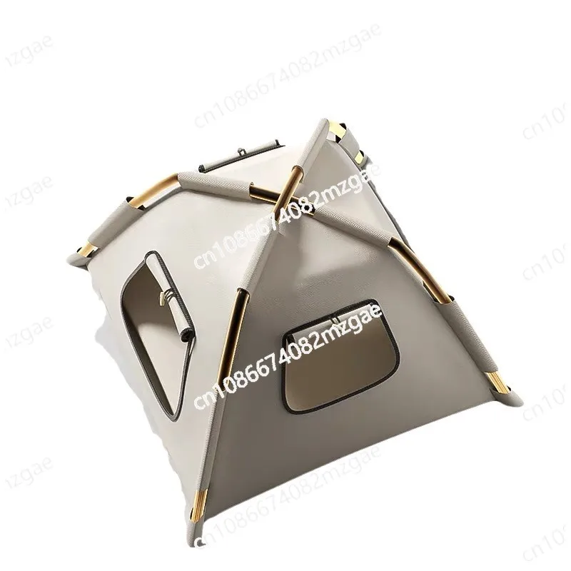Four Seasons Universal New Cat Tent Cat Nest Summer Pet Semi-Closed Summer Dog Nest Cat Play Escape Nest