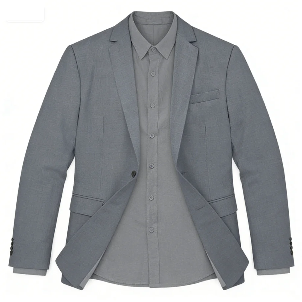 

Мужские свадебные костюмы, костюм для свадьбы и юбилея, в полоску, однотонный, с длинным рукавом, весна-осень, супер-костюм-пиджак.