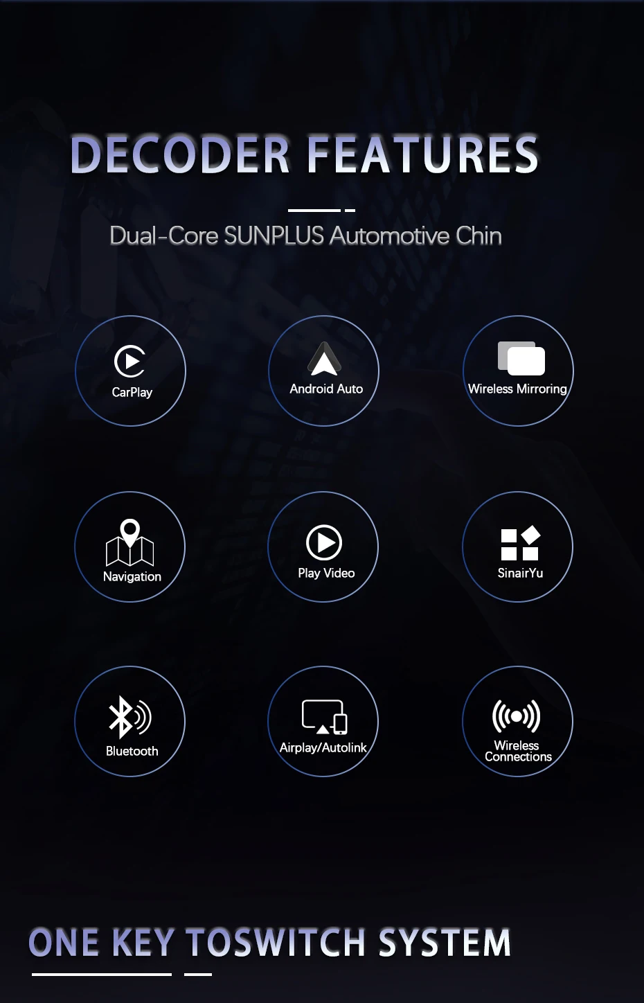 Auto AI Box Wireless Apple Carplay Android Auto für Acura YD3 MDX RDX TLX ILX RLX Honda Odyssey Originalbildschirm unterstützt Spiegelung – Detail 2