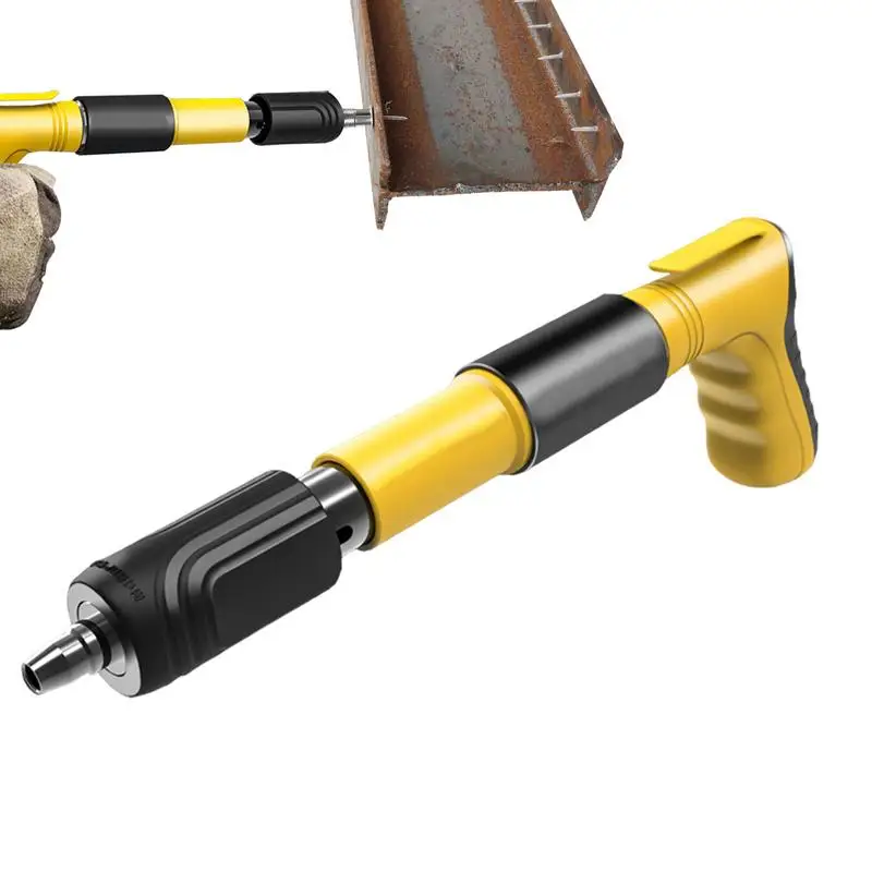 

Steel Nail Fastening Tool Small Portable Ceiling Nailer Low Noise Fastening Power Tool For Pipeline Installation Home