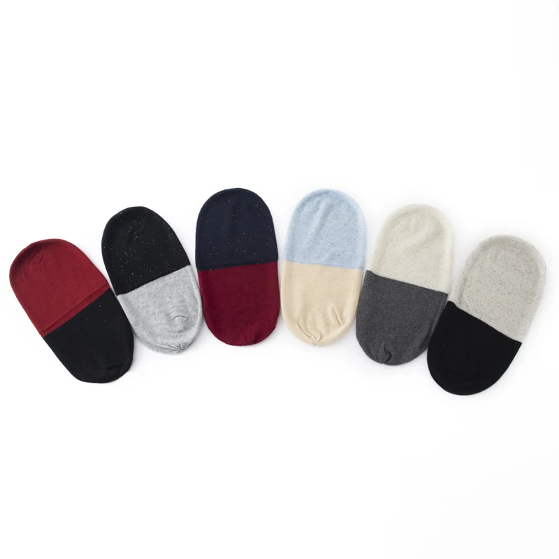 100% Cashmere Double-Sided Thickened Solid Color Knitted Hat Autumn Winter Korean Style Ear Protection Hat Warm Round Top Hat