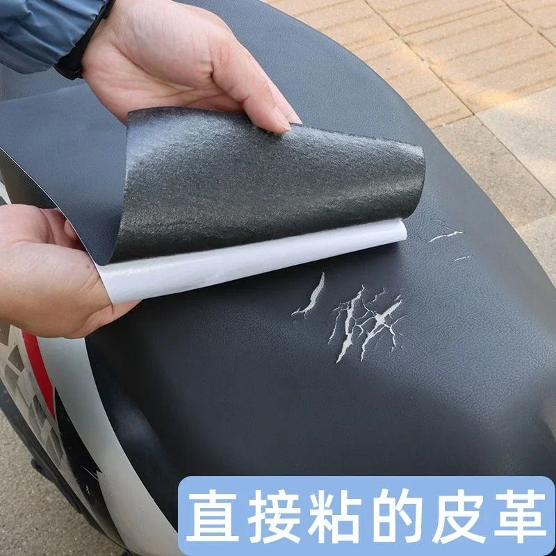 Leather Repair Tape Patch Self-Adhesive Couch Waterproof Wear-Resisting For Furniture Drivers Seat Sofa Car Seats Shoes Fabric