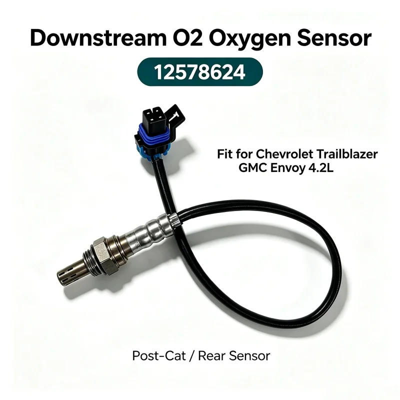 12578624 Downstream O2 Sensor for GMC Envoy Buick Rainier Isuzu Ascender Oldsmobile Bravada 4.2L