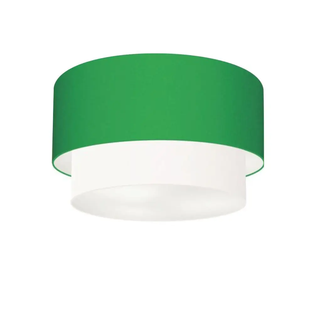 White Leaf Green Color Plafon For Cylindrical Bathroom SB-3045 Dome