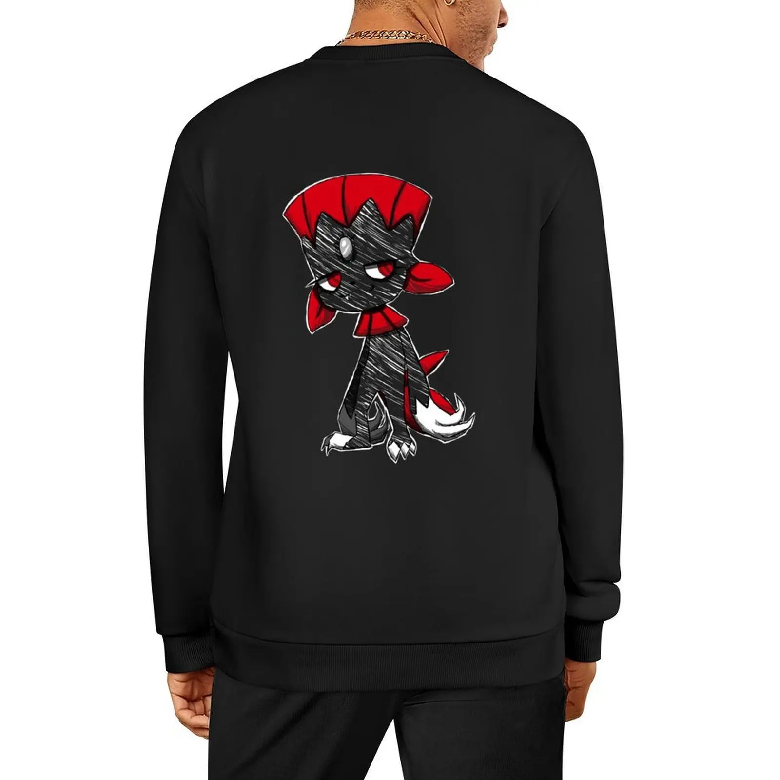 

Weavile- Don_t Starve style Pullover men's sweat-shirt anime clothing men wear oversize sweatshirts