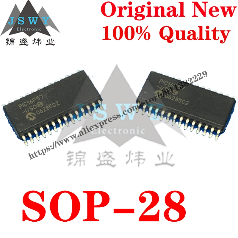 10 PCS PIC16F57-I/SO PIC16F72 PIC16F73 PIC16F76 PIC16F722 PIC16F723 PIC16F726 PIC16F737 PIC16F767 8-bit MCU IC Chip the for PCB