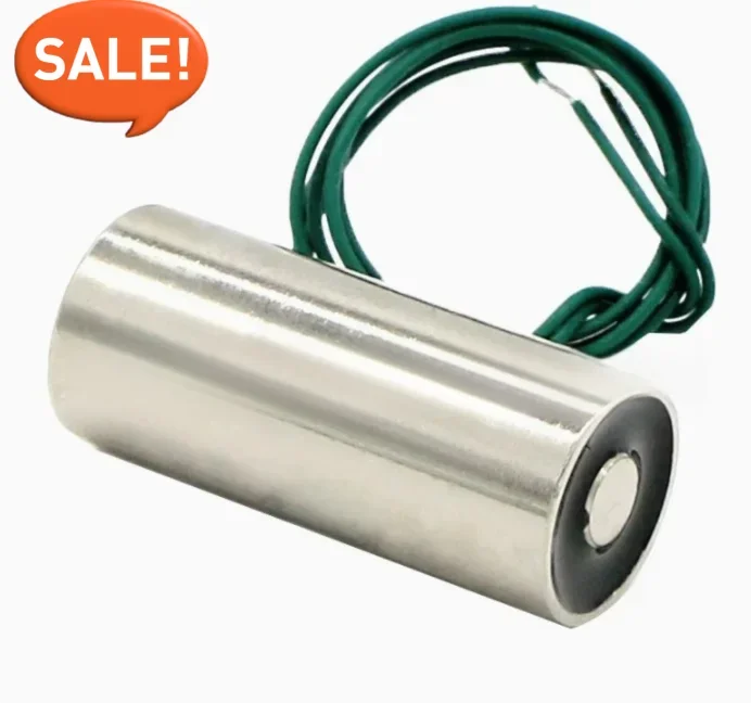 Mini Suction Cup Electromagnetic Iron XRN-P13X30 Low Voltage 24V 12V 6V with 1kg Suction Force for DIY Robot Making