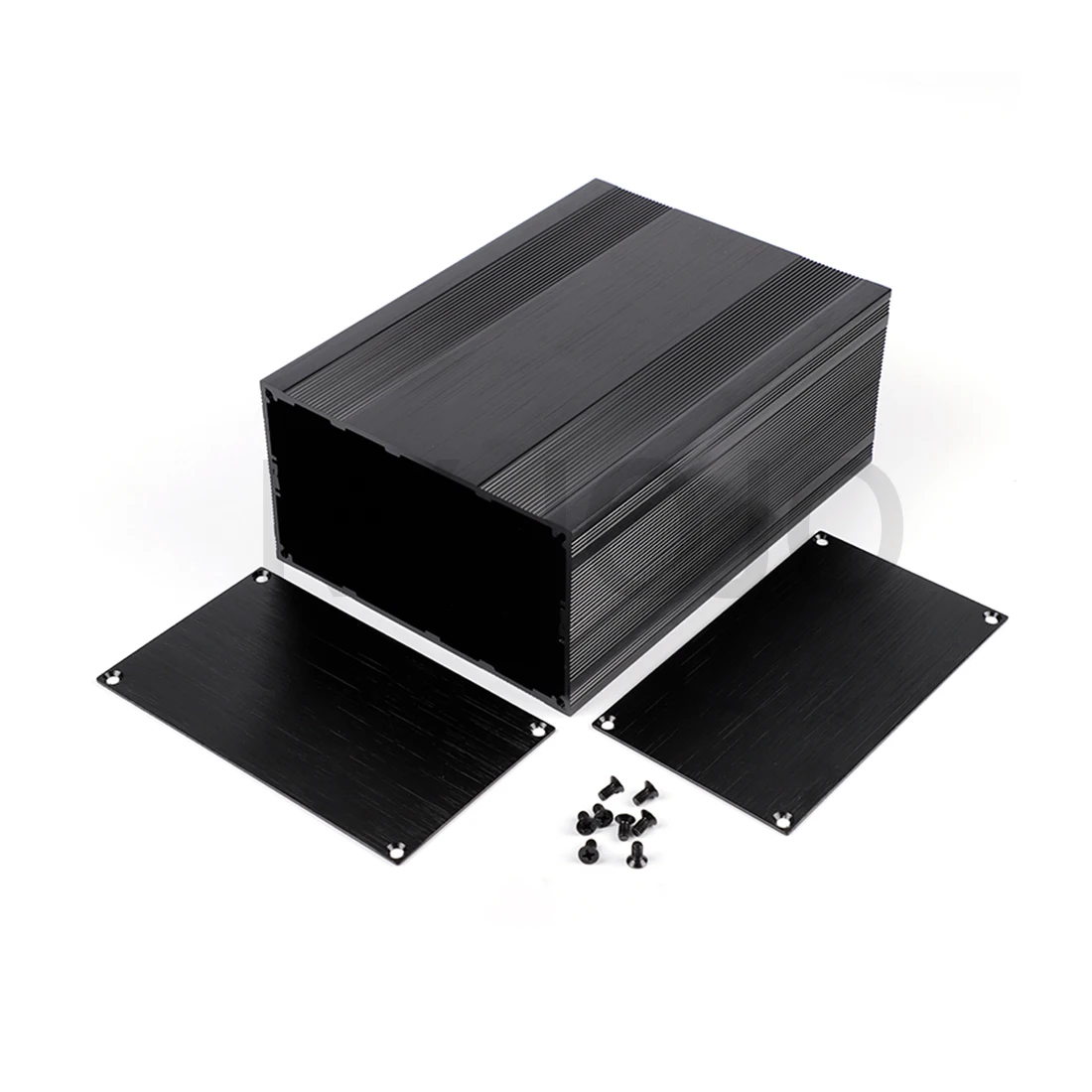 Aluminum Enclosure 145*54/145*68/145*82mm Split Box Silver/Black Waterproof Electronic Box Power Housing Instrument