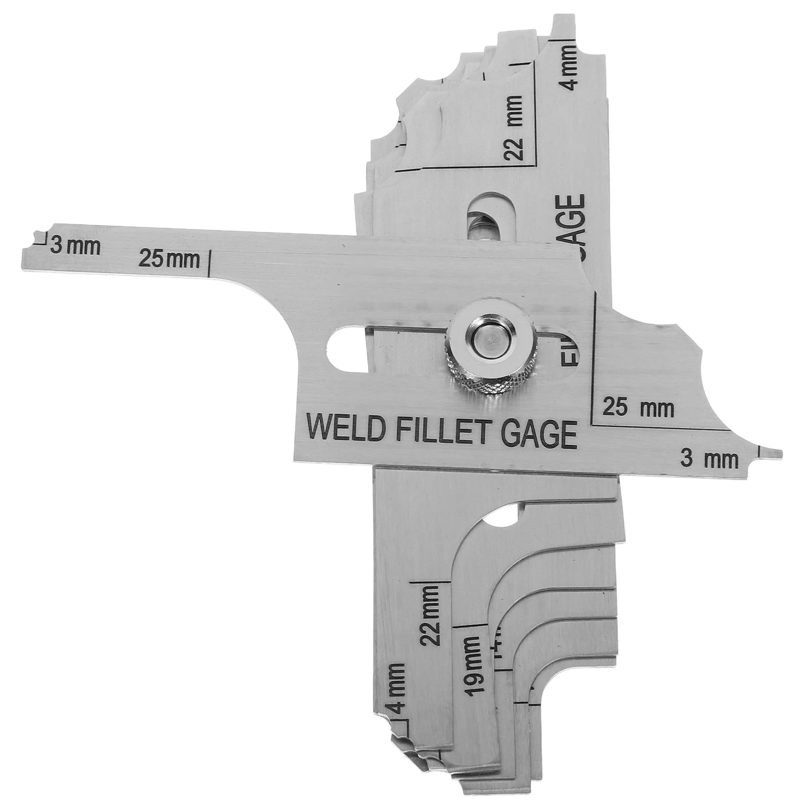 

Convex Welding Welding Meter Gauge HFG14G MG11 Thickness Depth Fillet Weld Gauge Gauges Meter Professional Set