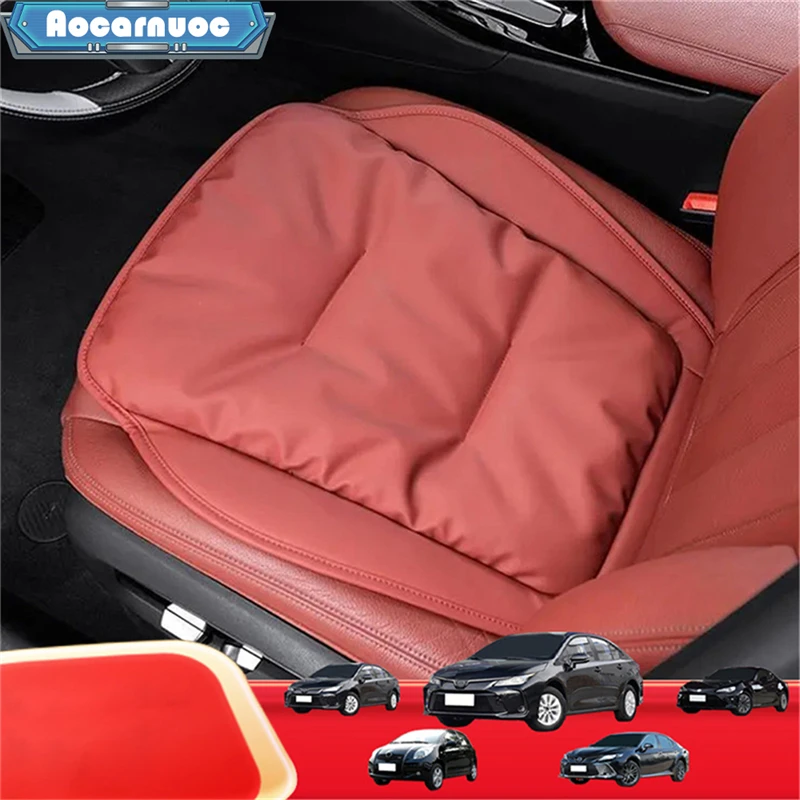 

Car Cushion Leather Seat Cover Pad Accessories For Toyota Camry Corolla Avalon CROWN BZ3 Allion Tnga Mirai Vios Reiz Prius Yaris