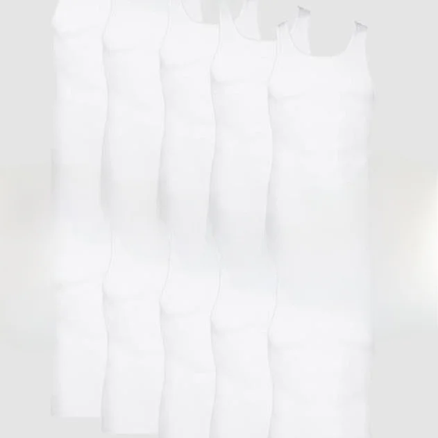 Camiseta sin mangas de algodón puro para hombre, estilo A-Line con tirantes estrechos, ropa interior térmica, cuello en U, moda casual para caminar por la ciudad, camiseta sin mangas de verano.