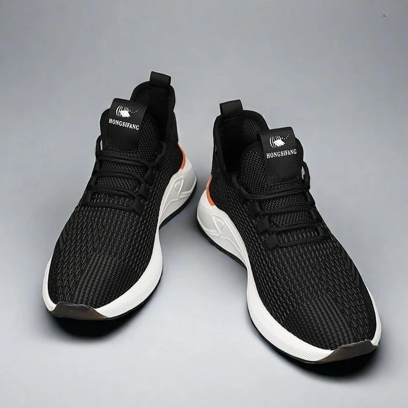 

Новые весенне-осенние мужские уличные дышащие кроссовки с сеткой, удобная повседневная спортивная обувь на мягкой подошве для мужчин 2025