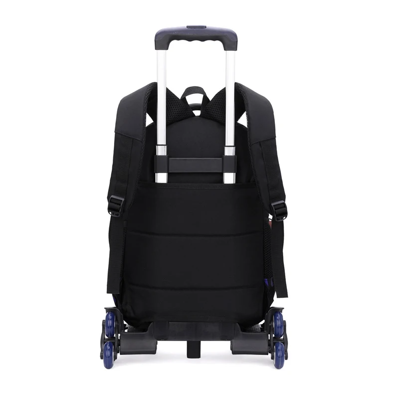 School Rolling Backpacks School bags for Boys Trolley with Wheels Waterproof Orthopedic School Bag Student Wheeled Backpack