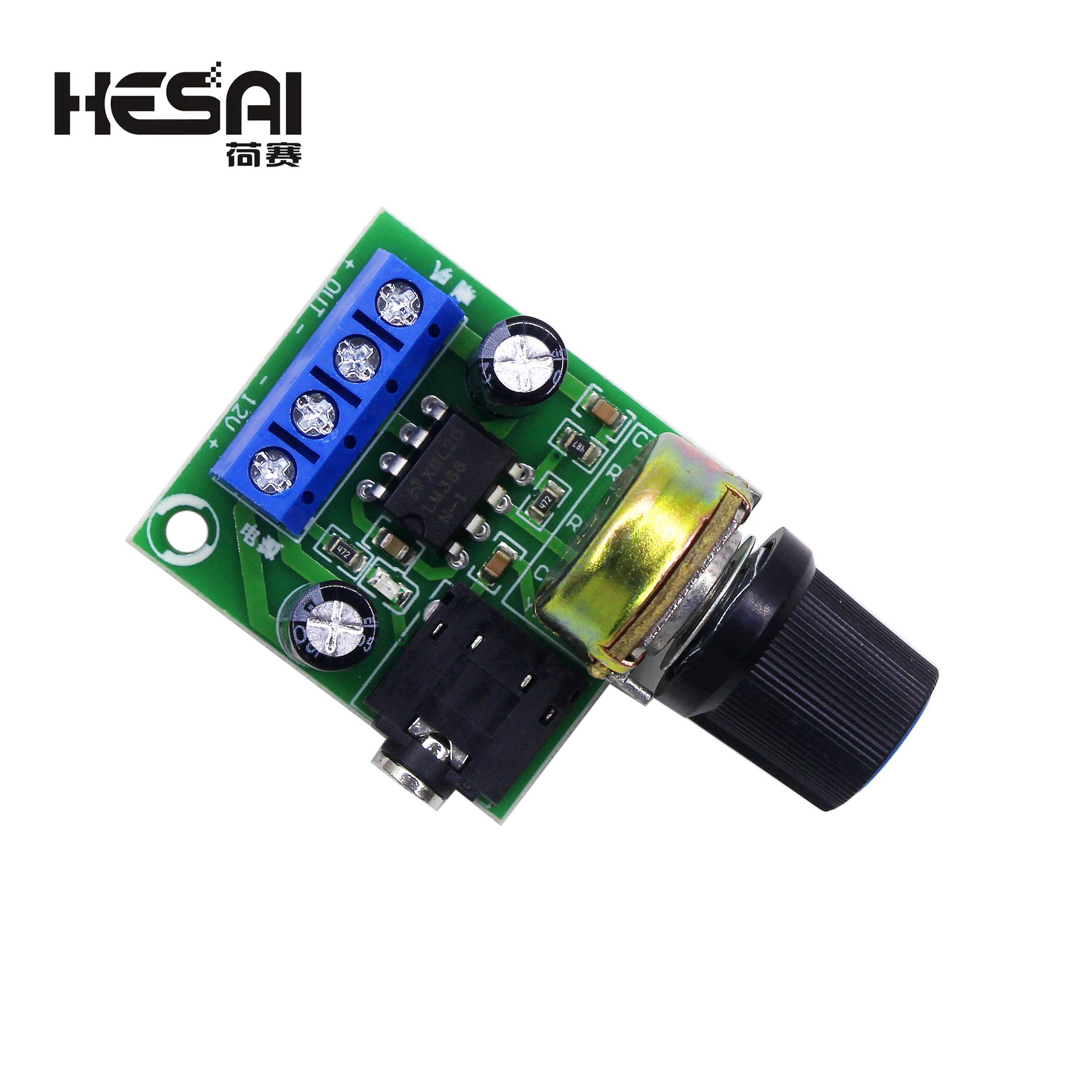 DC 3V-12V LM386 Mono Mini Power Amplifier Board YX1667 Audio Power Amplifier Board Adjustable Volume Mini Power Amplifier Module