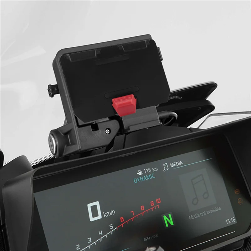 For R1200GS/ADV S1000XR F750GS F850GS Motorcycle Wireless Charge Phone Navigation Bracket Support Base