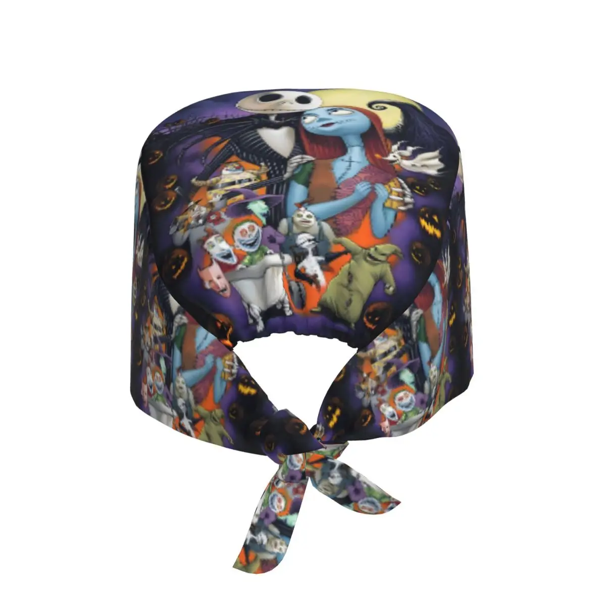 Custom N-Nightmares B-Befores C-Christmas Working Cap Surgical Hats J-Jack & Sally Operating Room Cap Nursing Cap Lab Works Hat