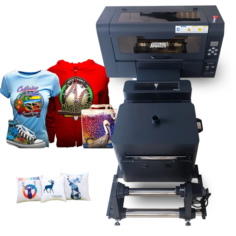 

Inkjet Santos Dtf Printer Impresora Dtf A3 Xp600 Pet Film Transfer T Shirt Cloth Garment Printing Machine