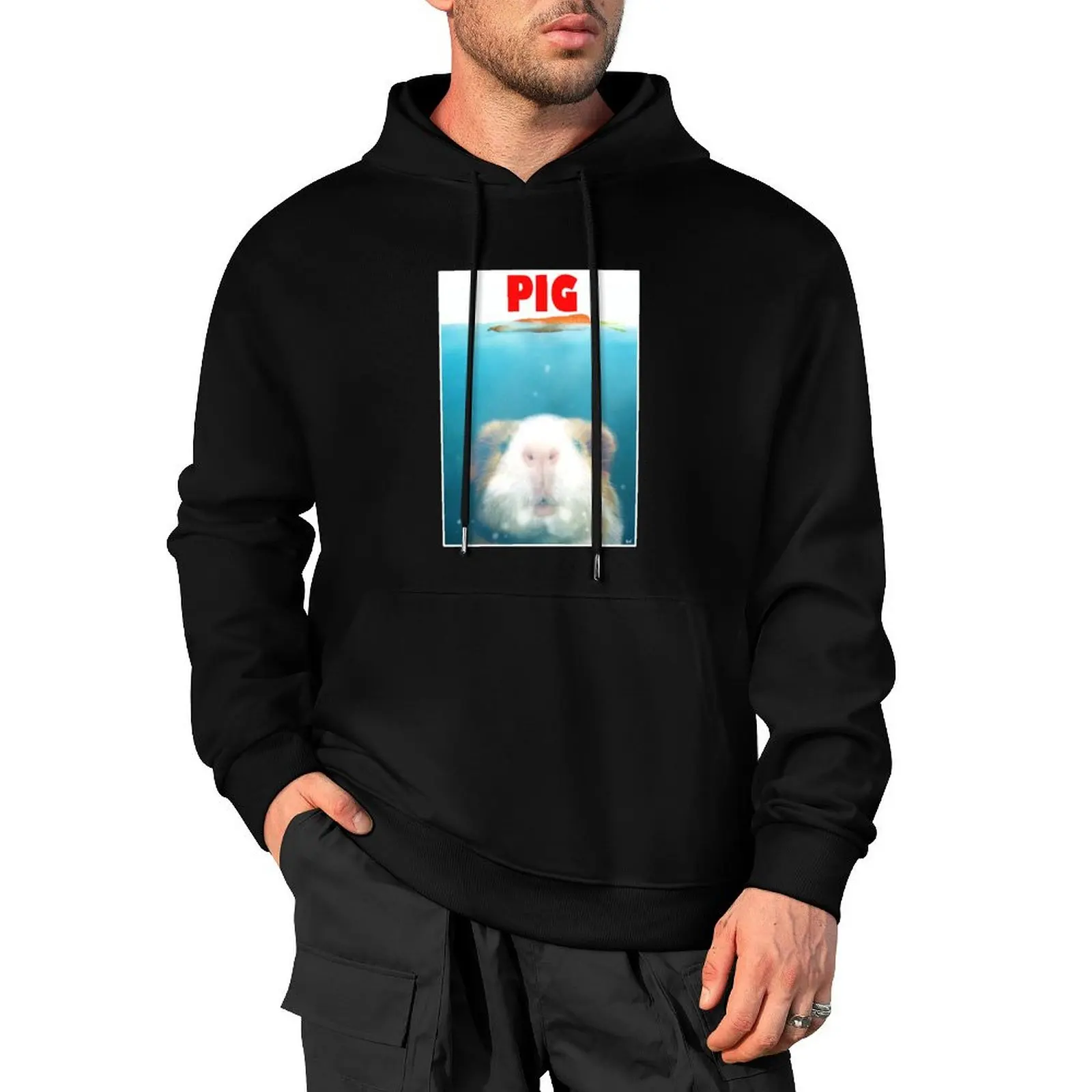 

Sea Pig Pullover Hoodie men's coat autumn clothes male clothes men's sweat-shirt set men hoodie