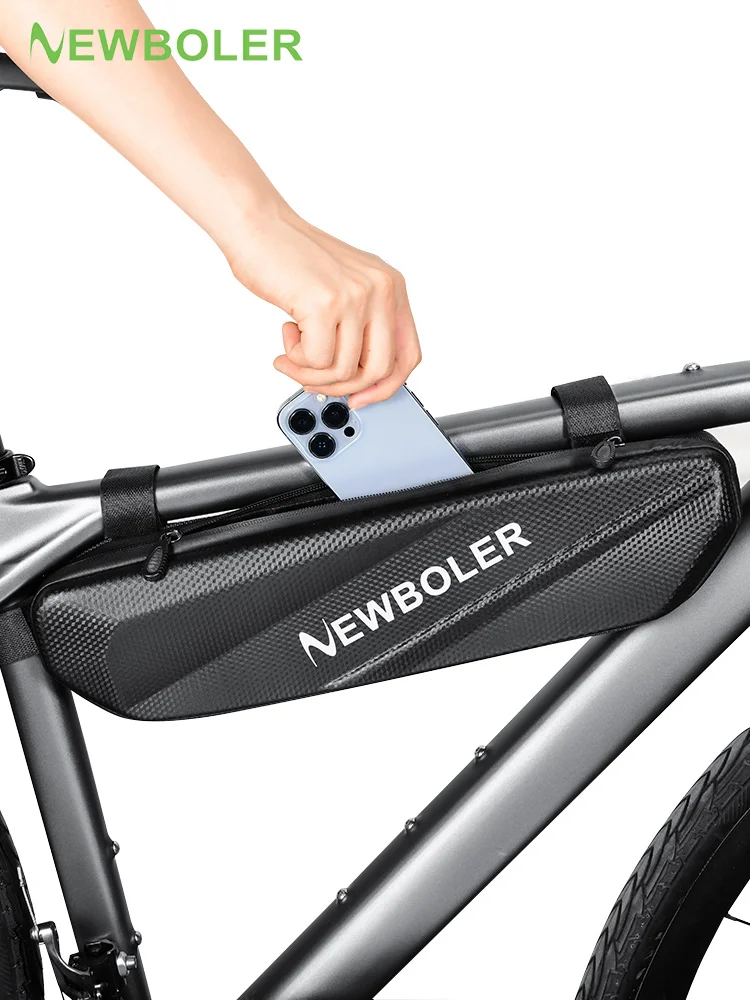 AliExpress NEWBOLER Cycling Bicycle Bags Top Tube Front Frame Bag Waterproof MTB Road Triangle Pannier Dirt Resistant Bike Accessories Bags
