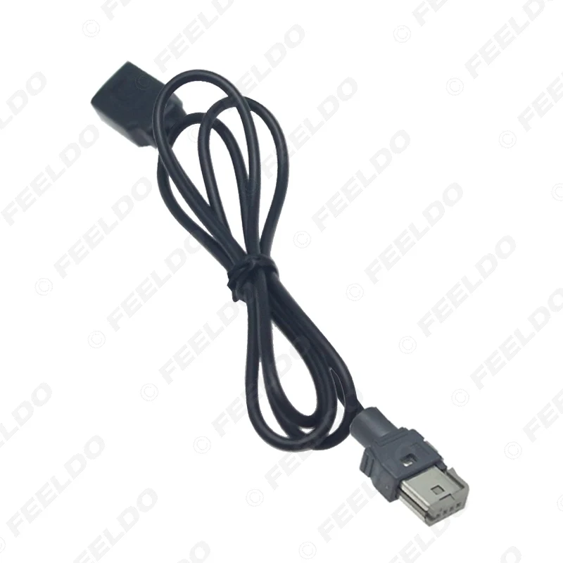 Original Standard CD Radio Audio Plug To USB Adapter Conector For Peugeot 307 408 Citroen C4 C5 Data Wire Cable view 4