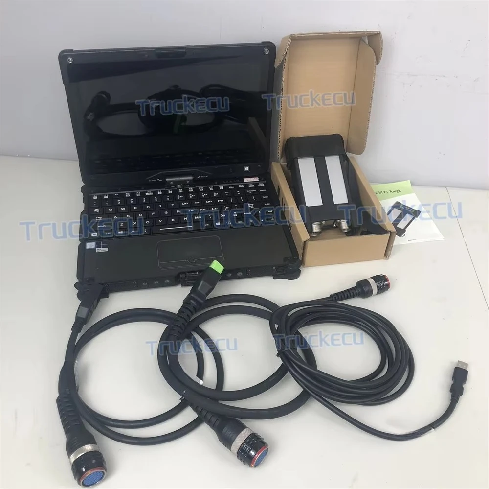 Getac V110 Laptop Vocom2+ 88894400 Original VOCOM II 88890400 Interface PTT 2.8 Apci Euro6 Diagnostic Programming Tool - view 2