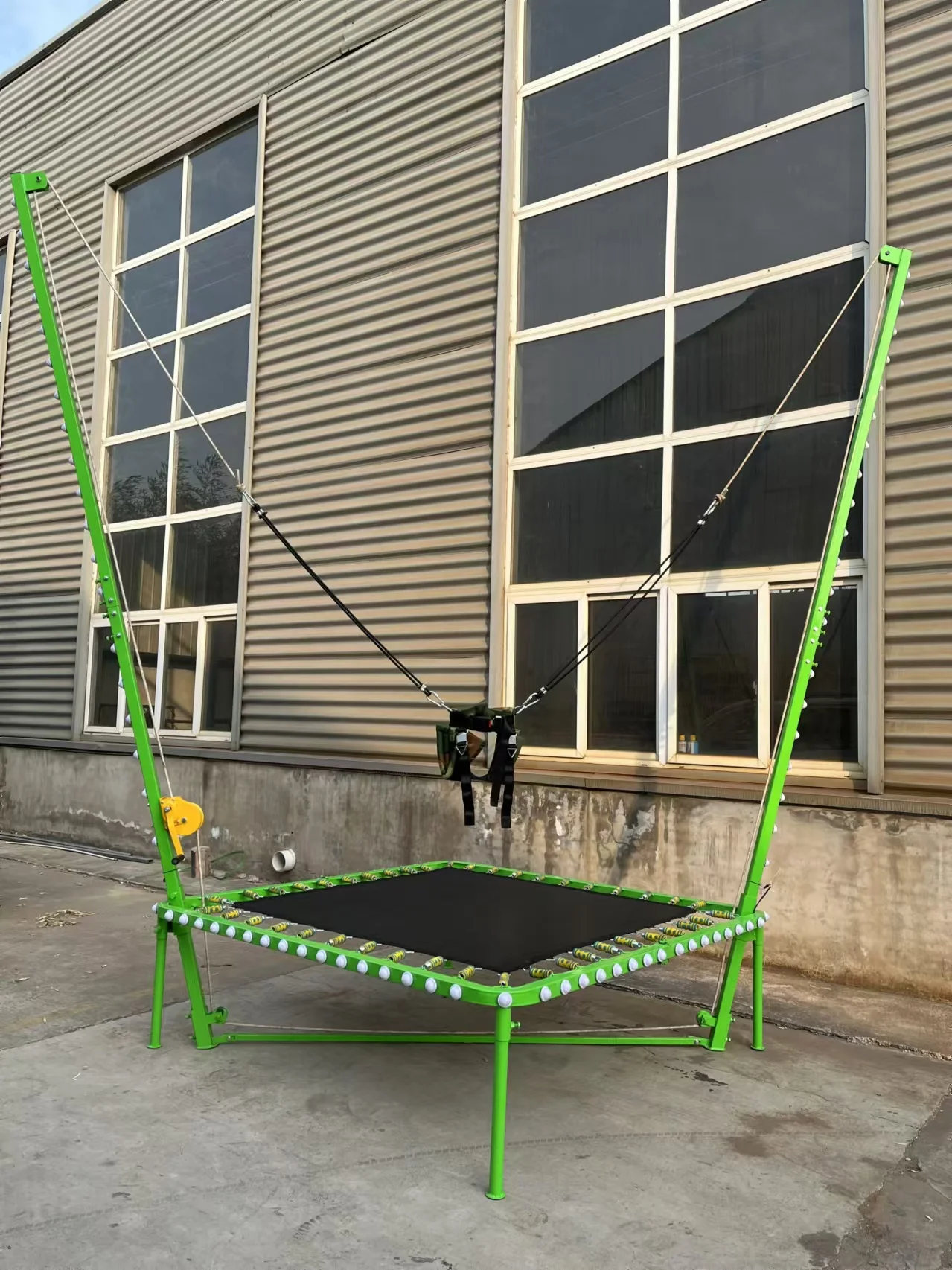 High Quality Solo Bungee Jumping Orange Customizable Colors Bungee Jumping for Kids Highly Flexible Custom Modelspromote sales