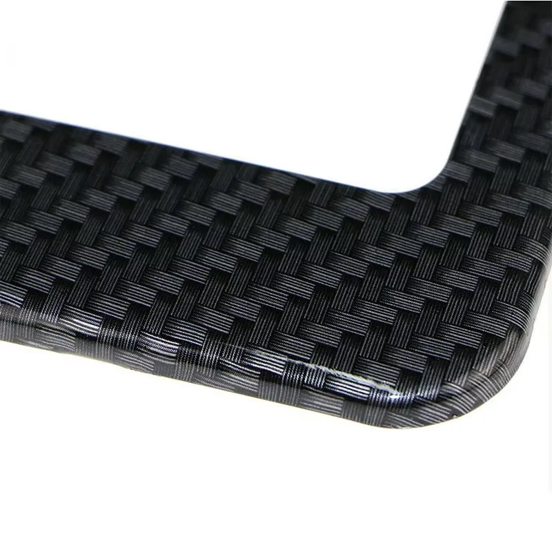 

American carbon fiber license plate frame beautiful production license frame license plate frame modified automotive supplies