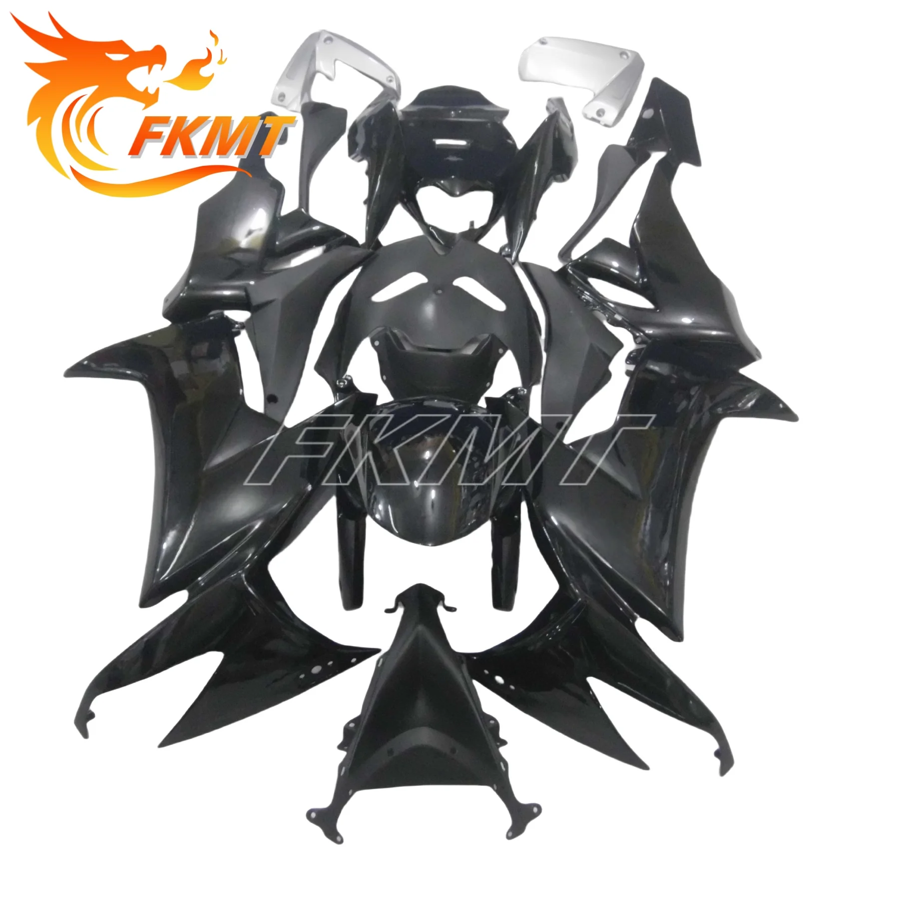 

Motorcycle fairing fits the ZX-10R 2008 2009 2010 -10R 08 09 10 years body fairing grey motorcycle housing