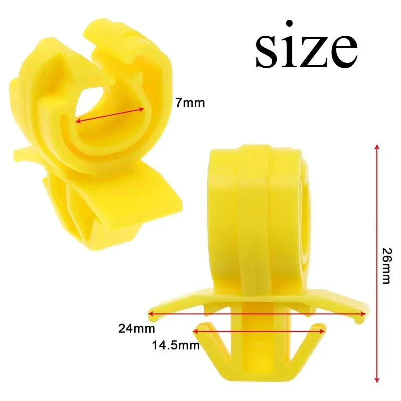 5PCS Car Hood Support Rod Clips Fastener Buckle for Buick Excelle Verano Cavalier Automotive Accessory
