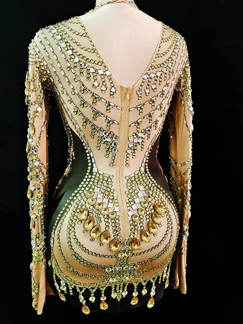 빈티지 스타일링 의상 벨벳 Cheongsam 파티 사진 섹시한 라인 석 가짜 드레스 자동차 모델 Catwalk Vestidos De Bienvenida