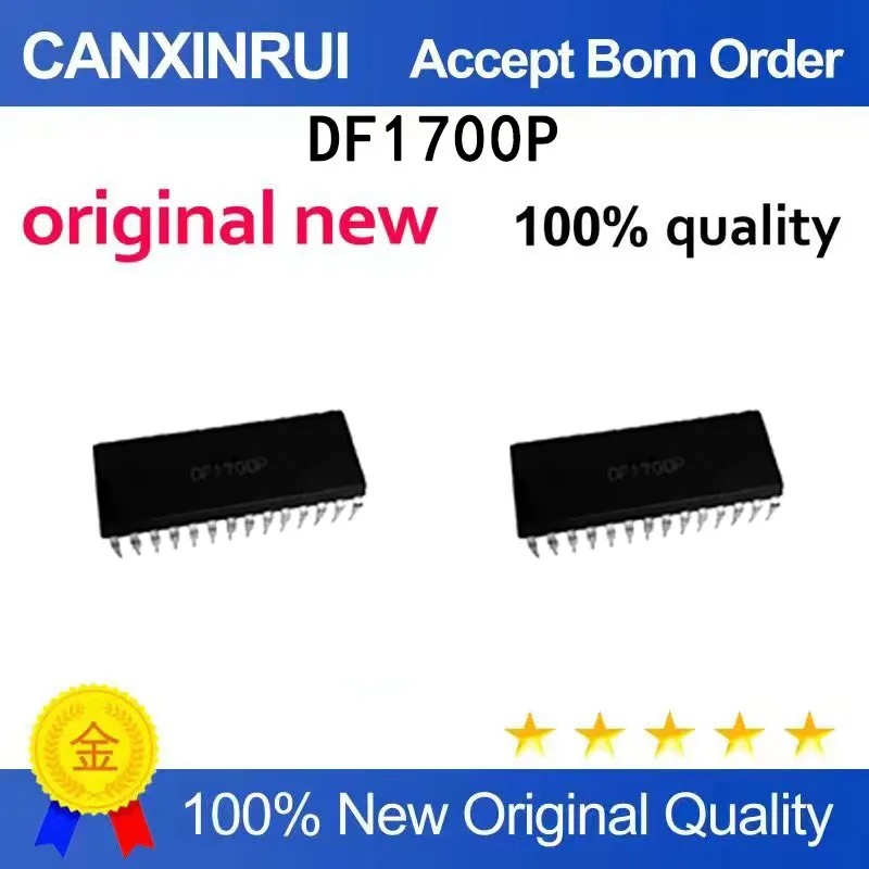 (5pcs-100pcs）Brand new original DF1700P DIP28 dual channel digital filter integrated circuit spot chip IC