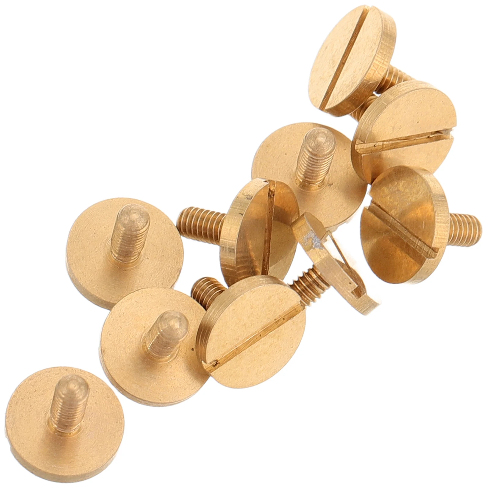 

10Pcs Durable Trumpet Repair Screws Metal Replacement Parts Practical Accessories for Musical Instrument Maintenance Repair