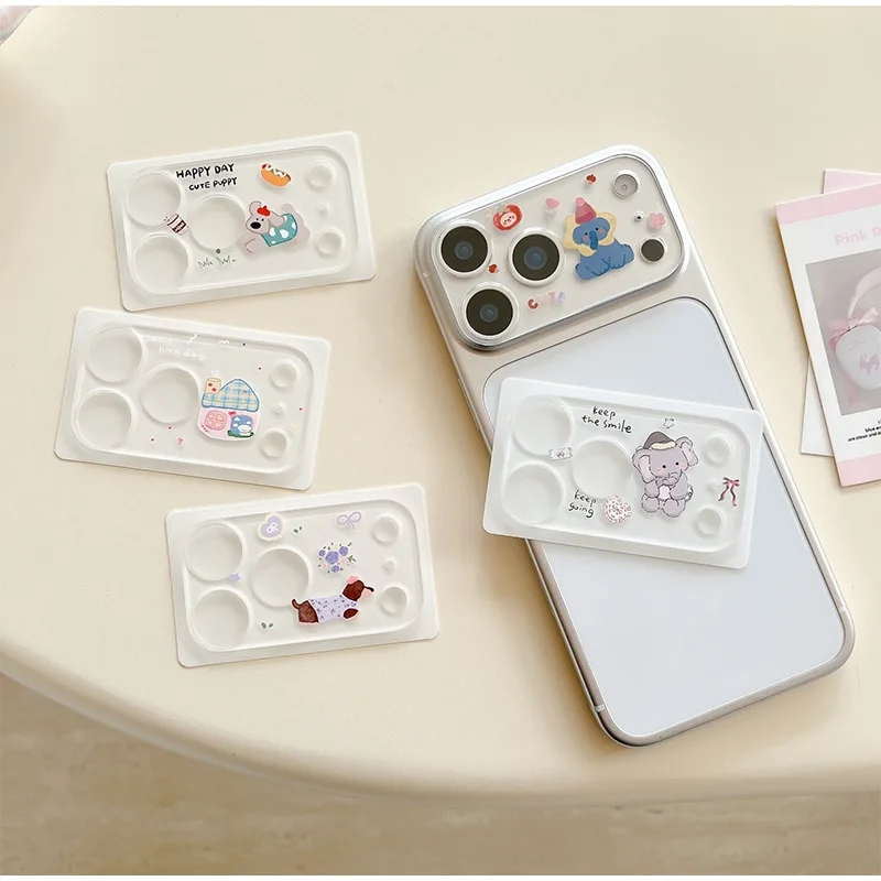CutCartoon Animal Series Welpe Elefant Bär Objektivabdeckung für iPhone 17Pro 17Pro Max Handy-Kameraschutz All Inclusive